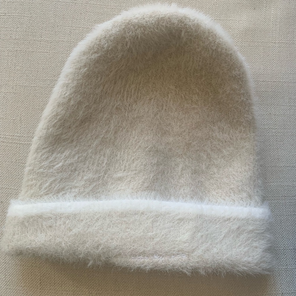 Jacquemus Le Bonnet Neve off white hat